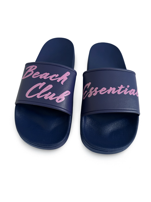 Beach Slides Navy #navy